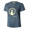 Word Salad Maglietta Donna-Blu