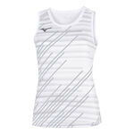 Abbigliamento da tennis Mizuno Mizuno Team Chiba Canottiera Donna-bianco