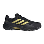 Scarpe da tennis adidas adidas CourtJam Control 3 Scarpa per tutte le superfici Uomini-nero, oro