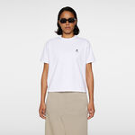 Abbigliamento JLindeberg JLindeberg Kangol Lina Maglietta Donna-Bianco