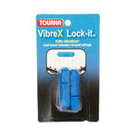 Accessori per racchette Tourna Tourna Vibrex Lock Antivibrazioni Confezione Da 2-Blu