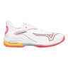 Wave Exceed Tour 6 Scarpa Per Terra Rossa Donna-Bianco,Corallo