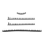 Accessori per racchette Tecnifibre Tecnifibre T-Fight TF-40 18/20 Set Di Occhielli-Nero