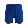 Zeroweight 5in 2in1 Pantaloncini da corsa Uomini-blu, blu