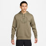 Court Dri-Fit Heritage Felpa con cappuccio Uomini - oliva, oliva