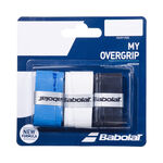 Overgrip Babolat Babolat My Overgrip Confezione Da 3-Nero,Bianco
