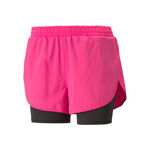 Abbigliamento Puma Puma Run Favorite Woven 2in1 3in Pantaloncini da corsa Donna - rosa, nero
