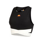 Abbigliamento Ellesse Ellesse Chroma Crop Camicia Da Corsa Donna-Nero