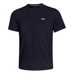 Abbigliamento Fila Fila Logo Small Maglietta Uomini-Blu Scuro