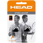 Accessori per racchette HEAD HEAD Xtra Damp Pack Antivibrazioni Confezione Da 2-Nero