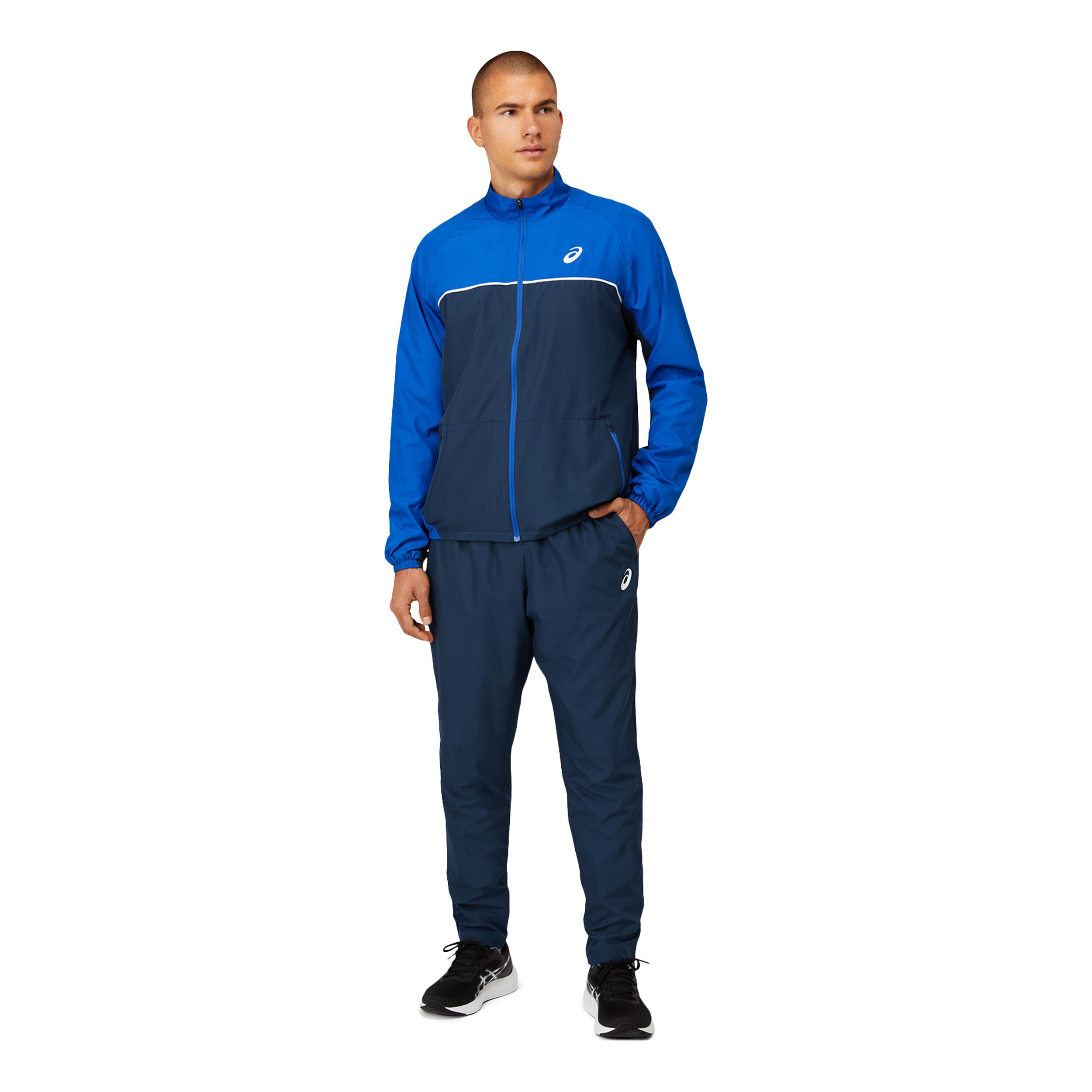 Buy ASICS Match Tuta Da Allenamento Uomini Blu Scuro Blu online