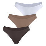 Abbigliamento Bj&ouml;rn Borg Bj&ouml;rn Borg Invisible Slip Confezione Da 3 Donna-Multicolore