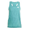 Adizero Singlet Camicia Da Corsa Donna-Turchese,Verde Scuro