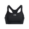 Heatgear High Reggiseni Sportivi Donna-Nero,Bianco