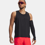 Abbigliamento Under Armour Under Armour Velociti Pro Singlet Camicia da corsa Uomini-nero, argento