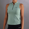 Glam Polo Donna-Verde,Blu Scuro