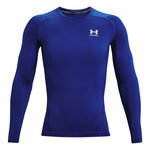 Abbigliamento Under Armour Under Armour Heatgear Comp Manica Lunga Uomini-Blu