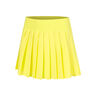 Love Pleated Gonna Donna - giallo, bianco