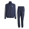3Stripes Woven Tuta Da Allenamento Uomini-Blu Scuro,Bianco