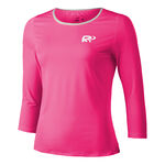 Abbigliamento Racket Roots Racket Roots Teamline Manica Lunga Donna-Rosa