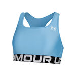 Abbigliamento Under Armour Under Armour Authentics Mid Branded Reggiseni Sportivi Donna-Blu