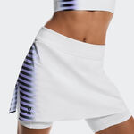 Abbigliamento da tennis On On Court Split Edge Gonna Donna - bianco, nero