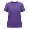 Essential Seamless Camicia da corsa Donna - viola, 