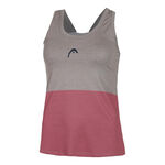 Abbigliamento HEAD HEAD Play Tech Canottiera Donna-Rosa,Bianco