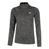 Tech Half-Zip Twist Manica Lunga Donna-Nero