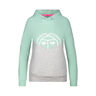 Olisa Lifestyle Felpa con cappuccio Ragazze - mint, crema