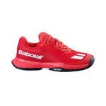 Scarpe da tennis Babolat Babolat Jet Mach 3 Scarpa per tutte le superfici Bambini - rosso, bianco