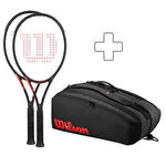 Confezione di racchette Wilson Wilson Clash 100 Pro V3.0 Racchette Da Torneo