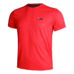 Abbigliamento Fila Fila Logo Small Maglietta Uomini-Rosso