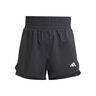 Pacer Woven High Pantaloncini Donna-Nero