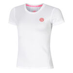 Abbigliamento BIDI BADU BIDI BADU Eve ÖTV Tech Roundneck Maglietta Ragazze - bianco, 
