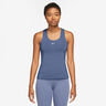 Dri-Fit Swoosh Canottiera Donna - blu, bianco