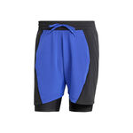 Abbigliamento adidas adidas Short & Tight 6in Pantaloncini Uomini-Blu,Nero