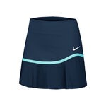 Abbigliamento Nike Nike Dri-Fit Advantage Pleated Gonna Donna - blu scuro, turchese