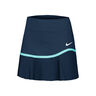 Dri-Fit Advantage Pleated Gonna Donna - blu scuro, turchese