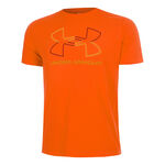 Abbigliamento Under Armour Under Armour Foundation Update Maglietta Uomini-Arancione