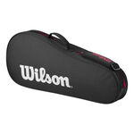 Borse Da Tennis Wilson ADVANTAGE 2025 3PK RACKET BAG BLACK
