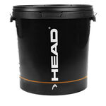 Equipaggiamento allenatore HEAD HEAD Secchiello Per Palline Con Copertura,Vuoto-Nero