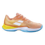 Scarpe da tennis Babolat Babolat Jet Mach 3 Scarpa per tutte le superfici Donna - albicocca, giallo
