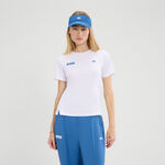 Abbigliamento Ellesse Ellesse Farnese Maglietta Donna-Bianco,Blu
