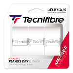Overgrip Tecnifibre Tecnifibre Players Dry 3er Confezione Da 3-Bianco