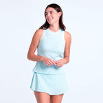 Abbigliamento Lucky in Love Lucky in Love Paris Weave Canottiera Donna - blu chiaro, bianco