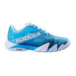 Scarpe da padel Babolat Babolat Jet Premura Juan Lebron 2 Scarpa Da Padel Uomini-Blu Chiaro,Bianco