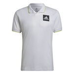 Abbigliamento adidas adidas Paris FLFT Polo Uomini-Bianco