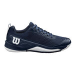 Scarpe da tennis Wilson Wilson Rush Pro 4.5 Scarpa per tutte le superfici Uomini - blu scuro, 