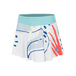 Abbigliamento da tennis BIDI BADU BIDI BADU Hey Laguna Wavy Gonna Ragazze-bianco, multicolore